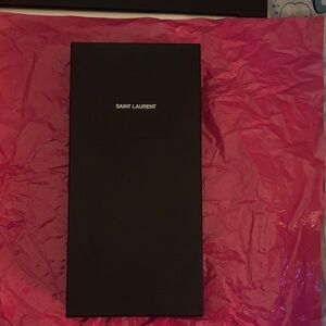 Saint Laurent Sleek Black Gift Box